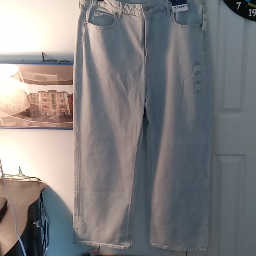 Old Navy Sky-Hi Wide Leg Plus 16W